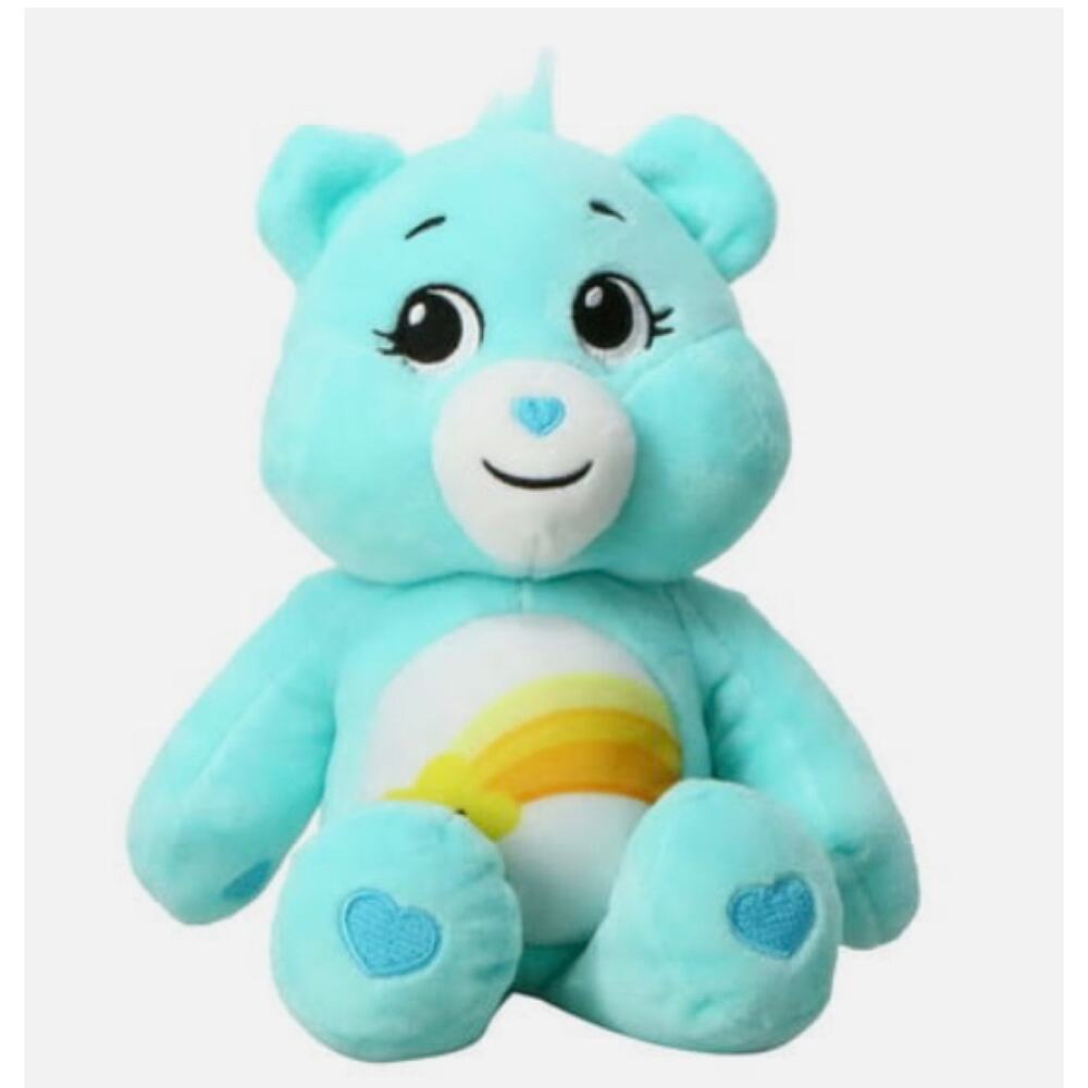 Care Bears Stuffed Animal Plush Wish Bear Green